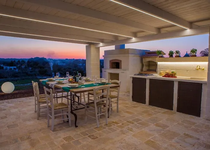 펜션 Trulli Alessia 오스투니